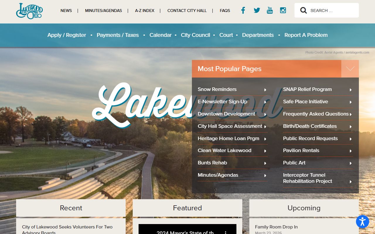 Lakewood Ohio court docket City of Lakewood official website